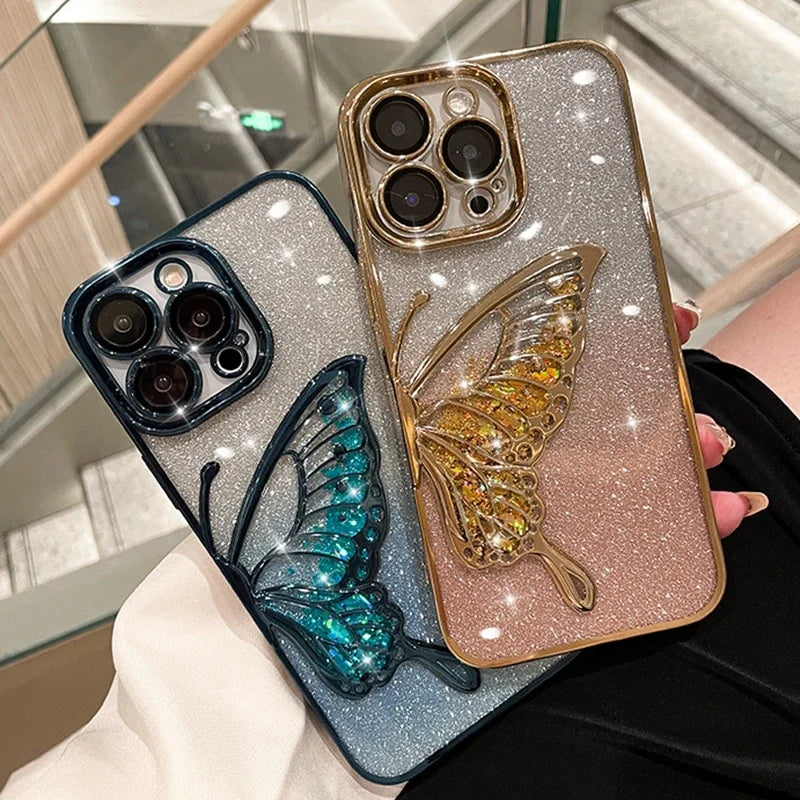 3D Kelebek Iphone Kılıfları