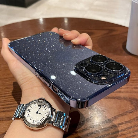 Simli Saydam Iphone Kılıfları