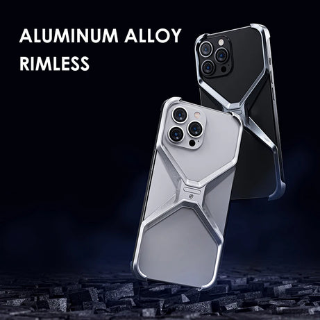 Alüminyum X Çerçeveli Iphone Kılıf
