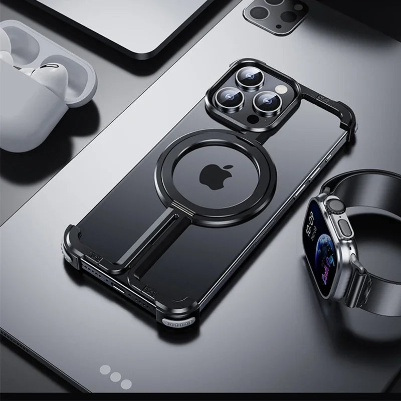 Metal Aluminyum Alaşım Çerçevesiz Iphone Kılıfları