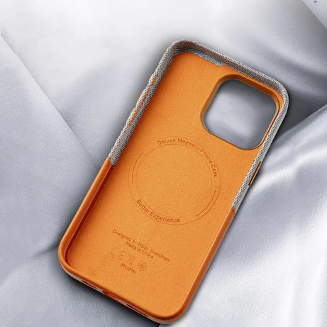 Kartlık Bölümlü Deri Iphone Kılıfları