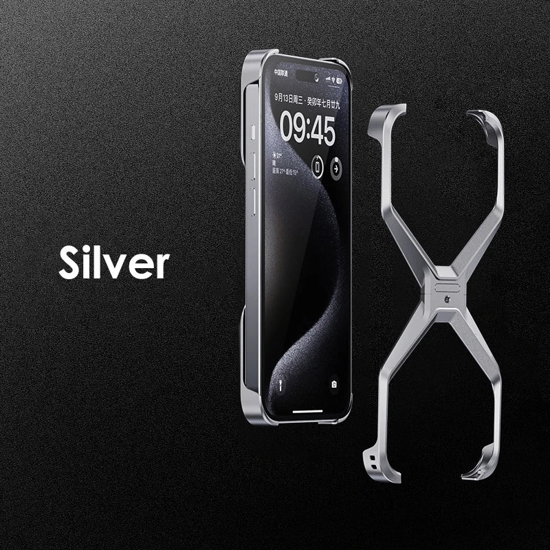 Alüminyum X Çerçeveli Iphone Kılıf