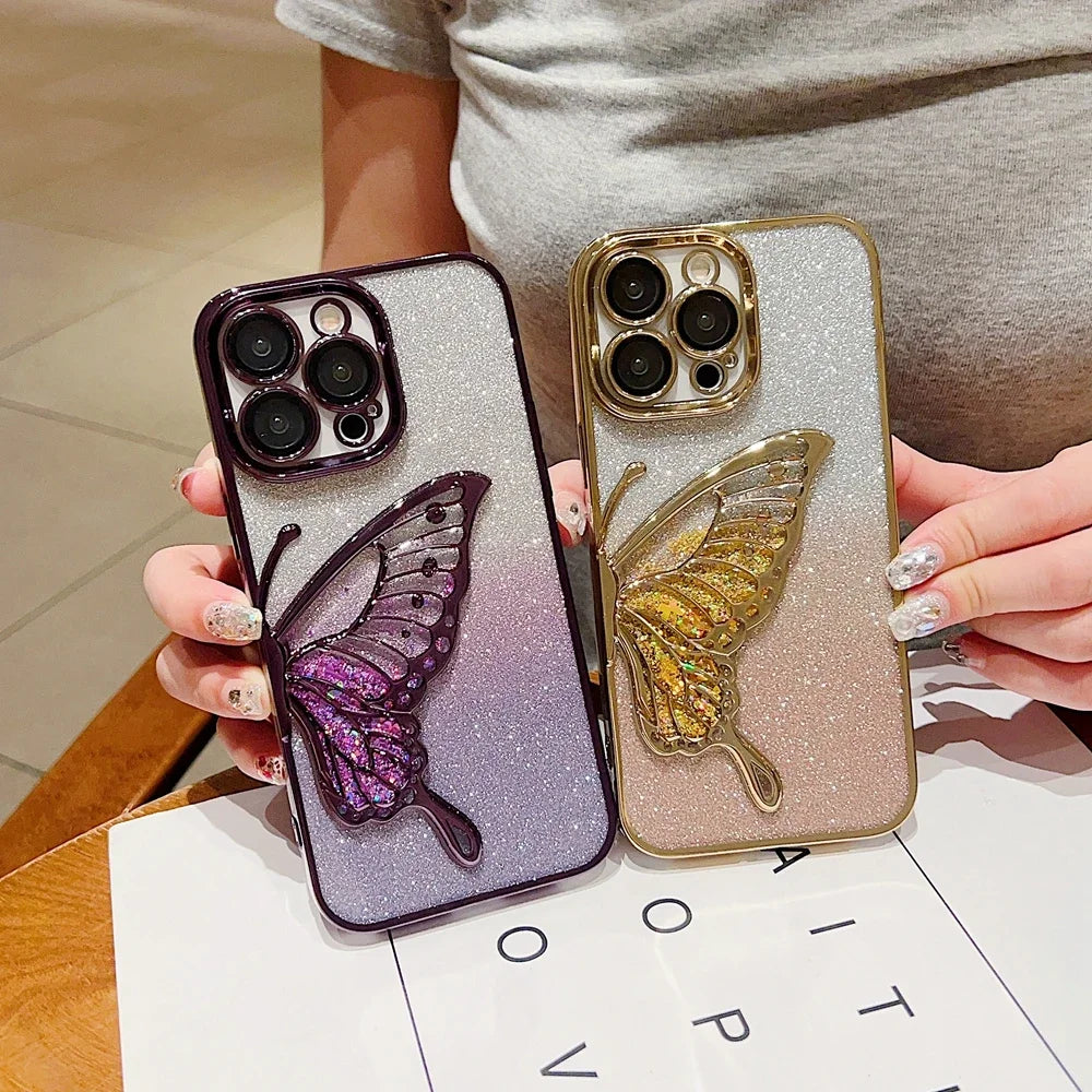 3D Kelebek Iphone Kılıfları