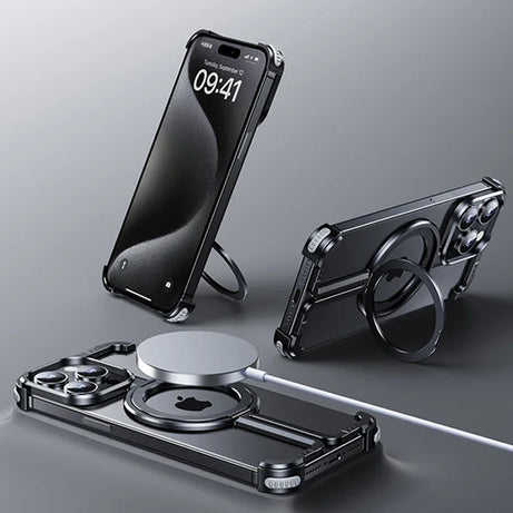 Metal Aluminyum Alaşım Çerçevesiz Iphone Kılıfları